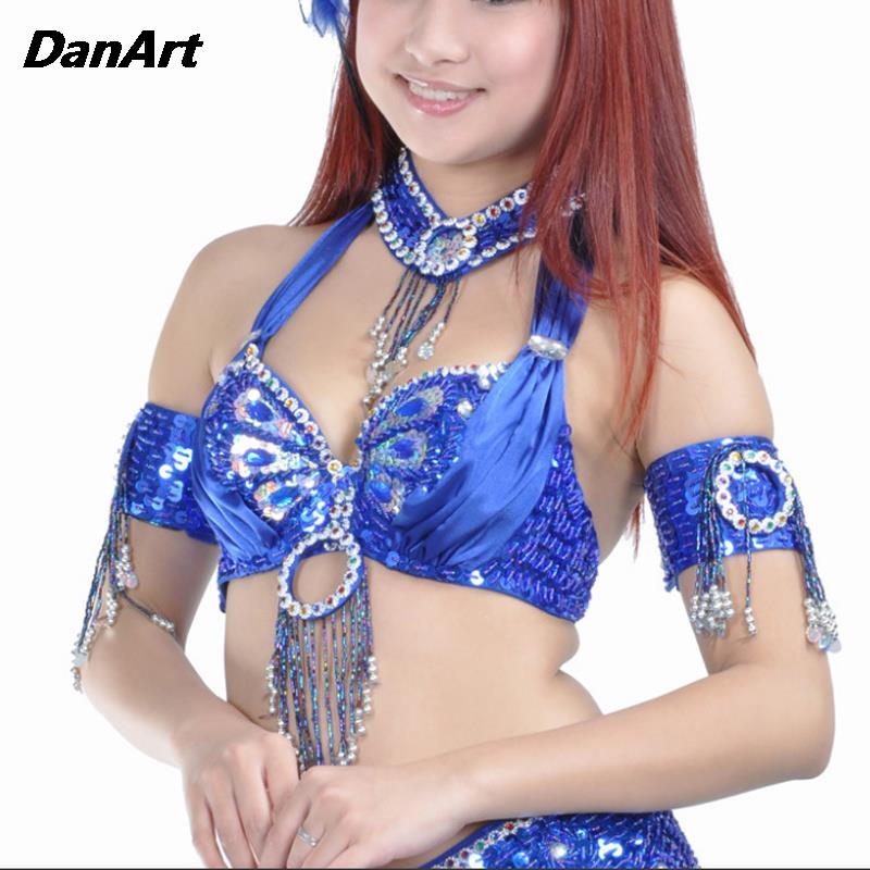 Soutiens-gorge à franges pour danse du ventre, idéal pour les spectacles, les soirées et les clubs, hauts pour la danse orientale et indienne, accessoires de costume sexy.