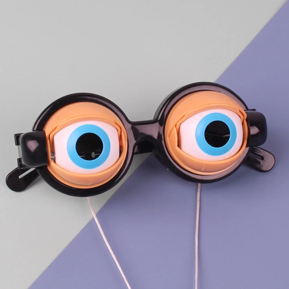 Lunettes jouets farces amusantes cadeaux d'anniversaire lunettes en plastique jouets romans et intéressants cadeaux de pâques fournitures de fête pour adultes