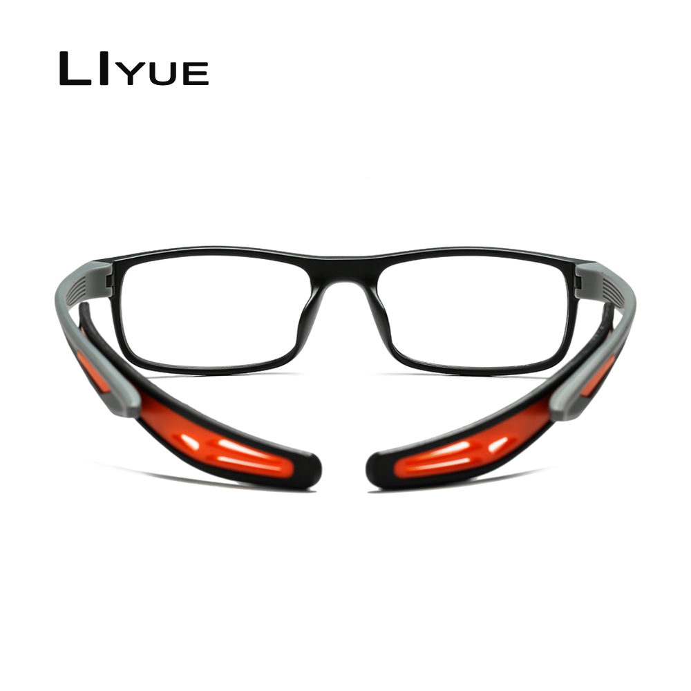 Tr90 lunettes optiques monture de lunettes hommes sport basket-ball Football transparent prescription myopie lunettes cadre de lunettes