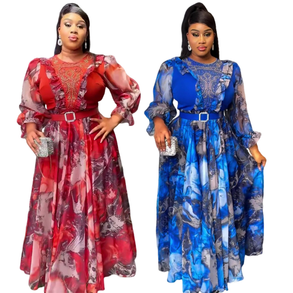 Robes de soirée africaines pour femmes élégantes turquie musulmane fête de mariage longue robe Ankara dames vêtements grande taille robe de luxe