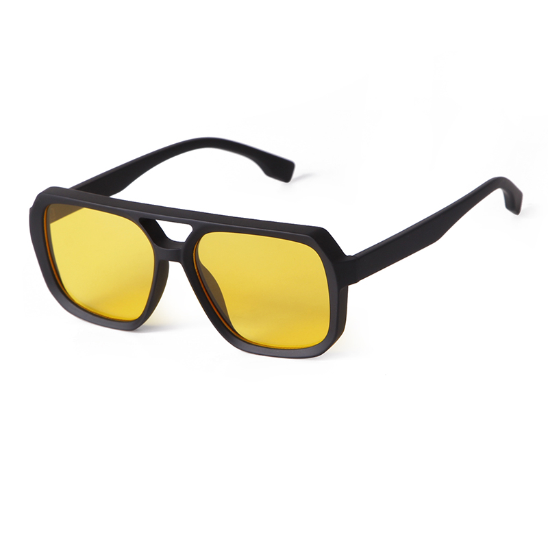 ChimPilot-Lunettes de soleil pour femmes et hommes, design de marque, double pont, écaille de tortue, lentille marron, rétro, lunettes d'aviation