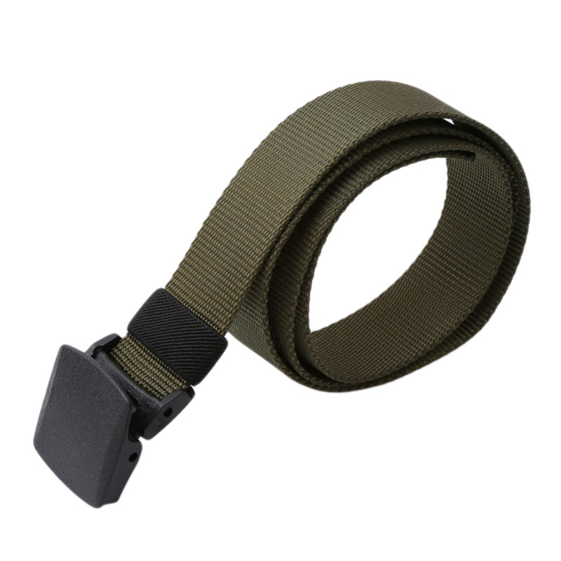 Ceinture en nylon pour homme, séchage rapide, style extérieur, ceinture de luxe en toile, ceinture en tissu pour homme
