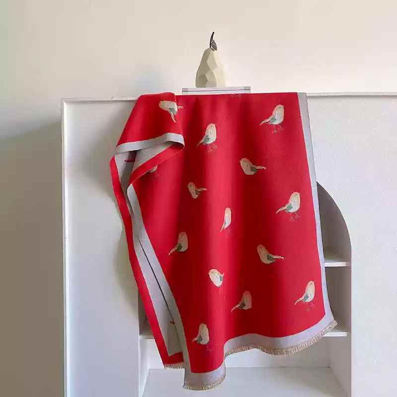 Couverture épaisse en Imitation cachemire pour femmes, écharpe chaude, châle Pashmina, enveloppe d'hiver, nouveau Design imprimé, Poncho, enveloppe féminine, 2025