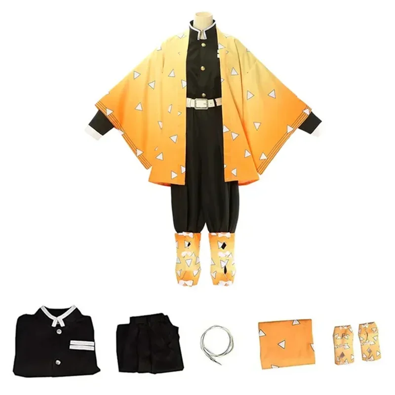 Costume de Cosplay Kimono pour personnage de dessin animé japonais, pour adultes et jeunes, déguisement pour fête à thème d'halloween