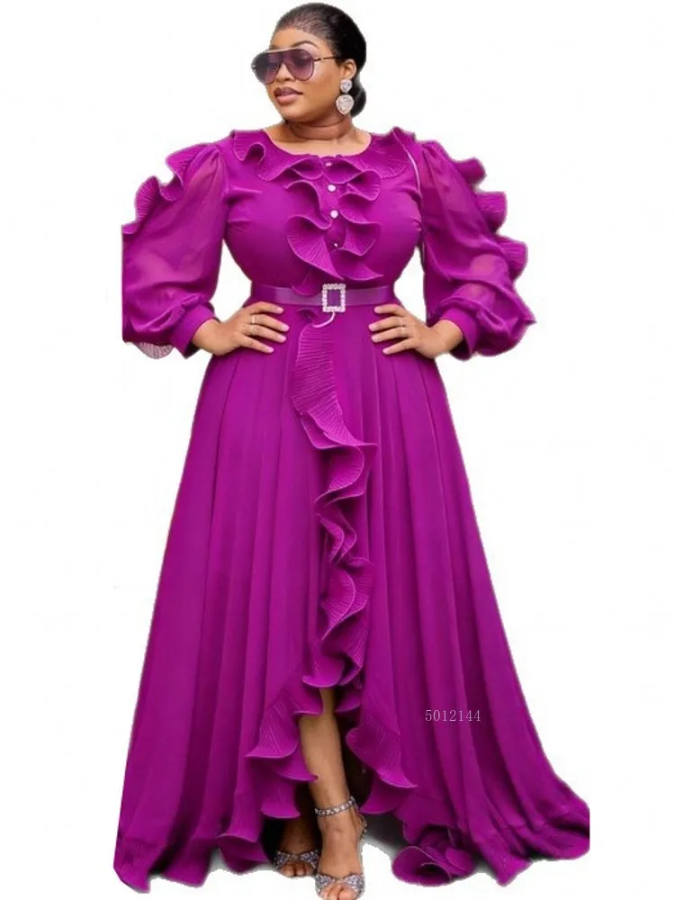 Robe Maxi africaine Dashiki pour femmes, vêtement Ankara Abaya, nouvelle mode printemps-automne, vêtements d'afrique