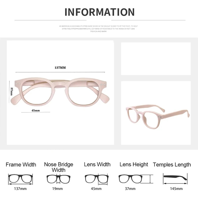 Lunettes de lecture pour hommes/femmes, monture ronde de conception de Style, lunettes de lecture de Prescription légères Spring HInge