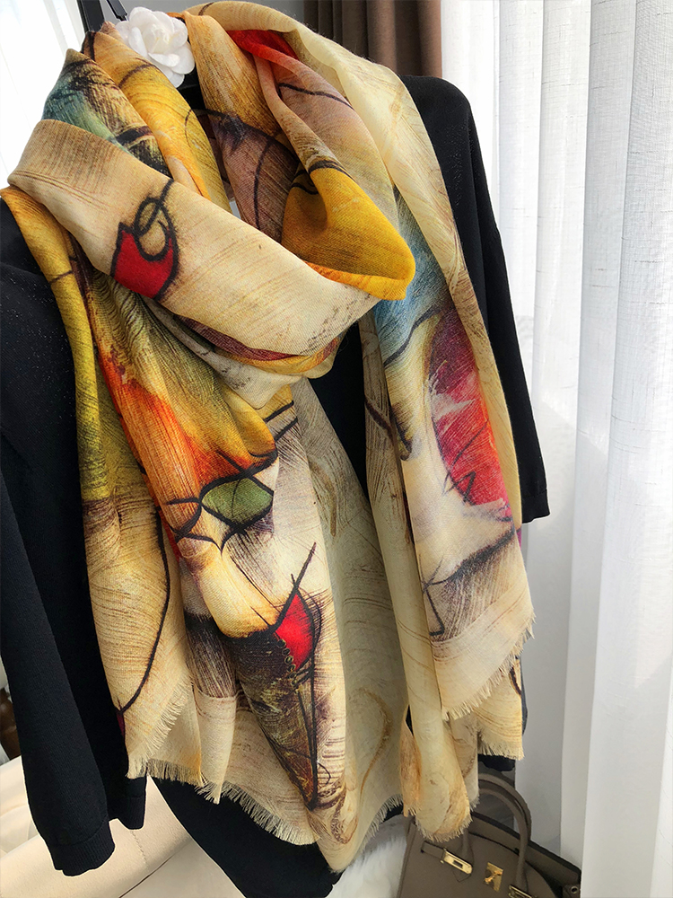 Pashmina pur cachemire châle écharpes pour femmes hiver Designers chaud cachemire cape 200 100 Foulard Hiver Femme Cachemire glands
