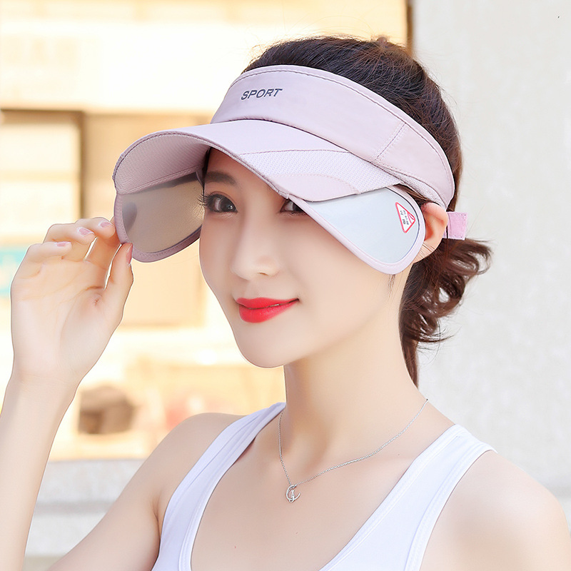 Chapeau Pare-Soleil d'Été pour Femme – Protection Extérieure pour Cyclisme, Tennis, Golf, Course, Pêche, Randonnée, Jogging
