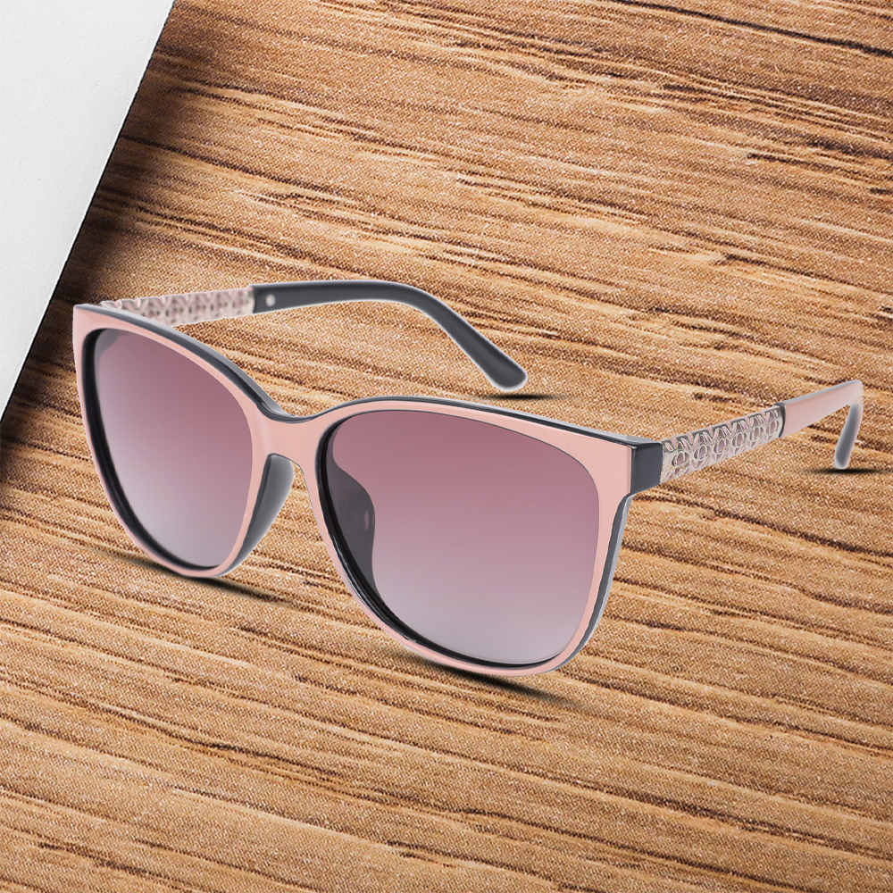 Lunettes de soleil polarisées pour femmes, UV400, œil de chat, pour voyager, conduite, Shopping, fête