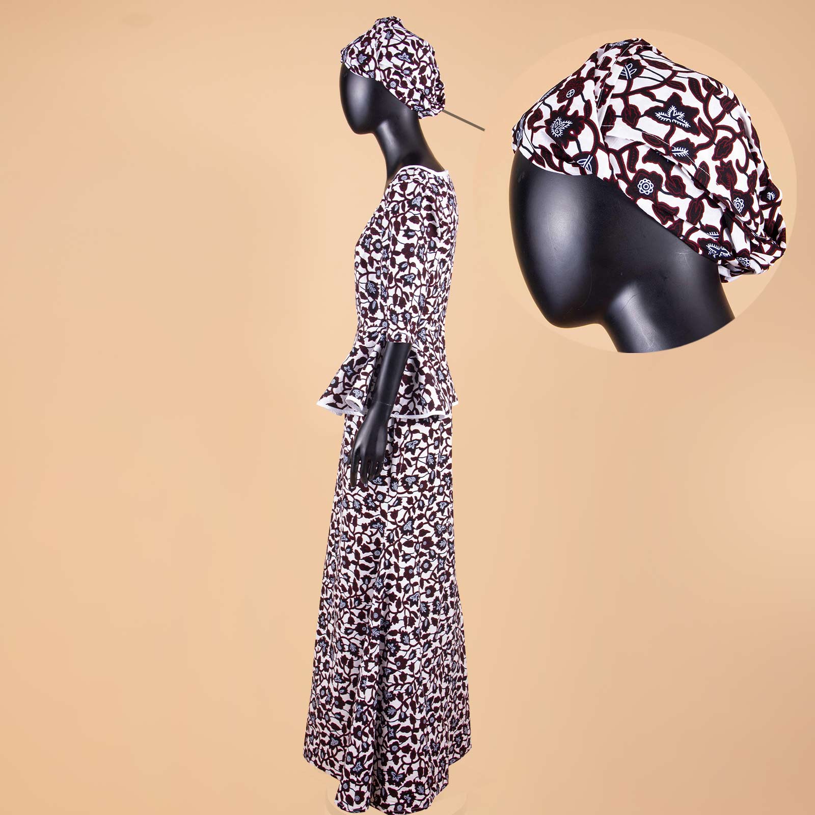 Foulard africain pour femmes, accessoire d'été traditionnel Dashiki imprimé assorti, Turban Bazin Riche, Date Shopping décontracté