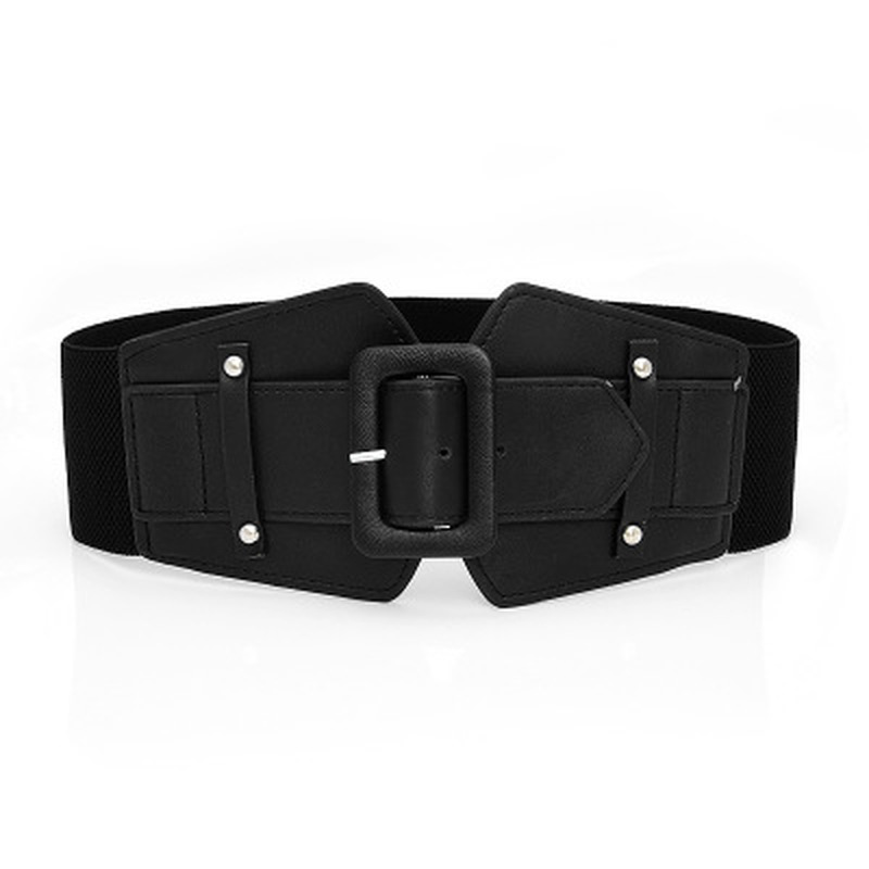 Ceinture large pour robes, ceintures élastiques, sangle de taille féminine, mode robe, accessoire décoratif, ceinture de personnalité