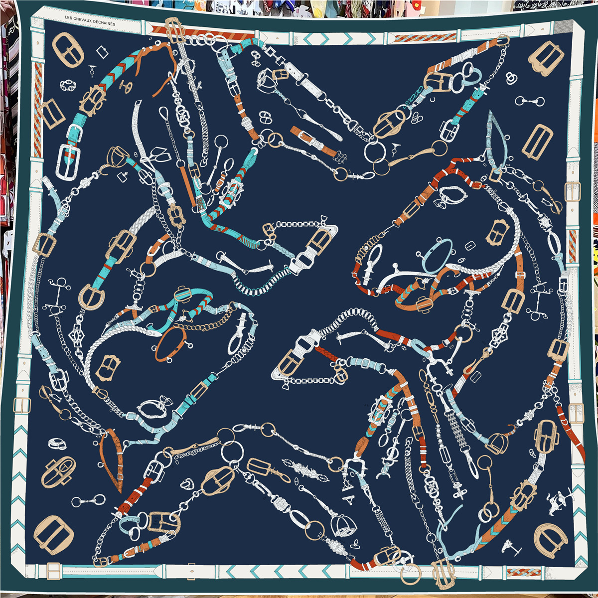 Grand châle de luxe en cachemire doux pour l'hiver, hijab, bandana, pashmina, bord roulé à la main, garde au chaud