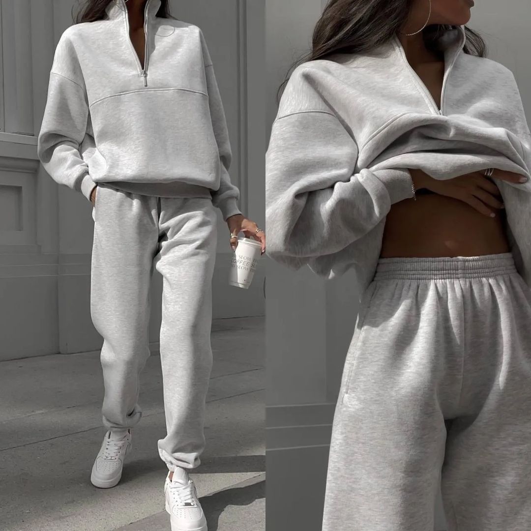 Femmes ensembles décontractés tenues nouvelle mode à manches longues sweat à capuche pantalon deux pièces ensemble vêtements de détente survêtement