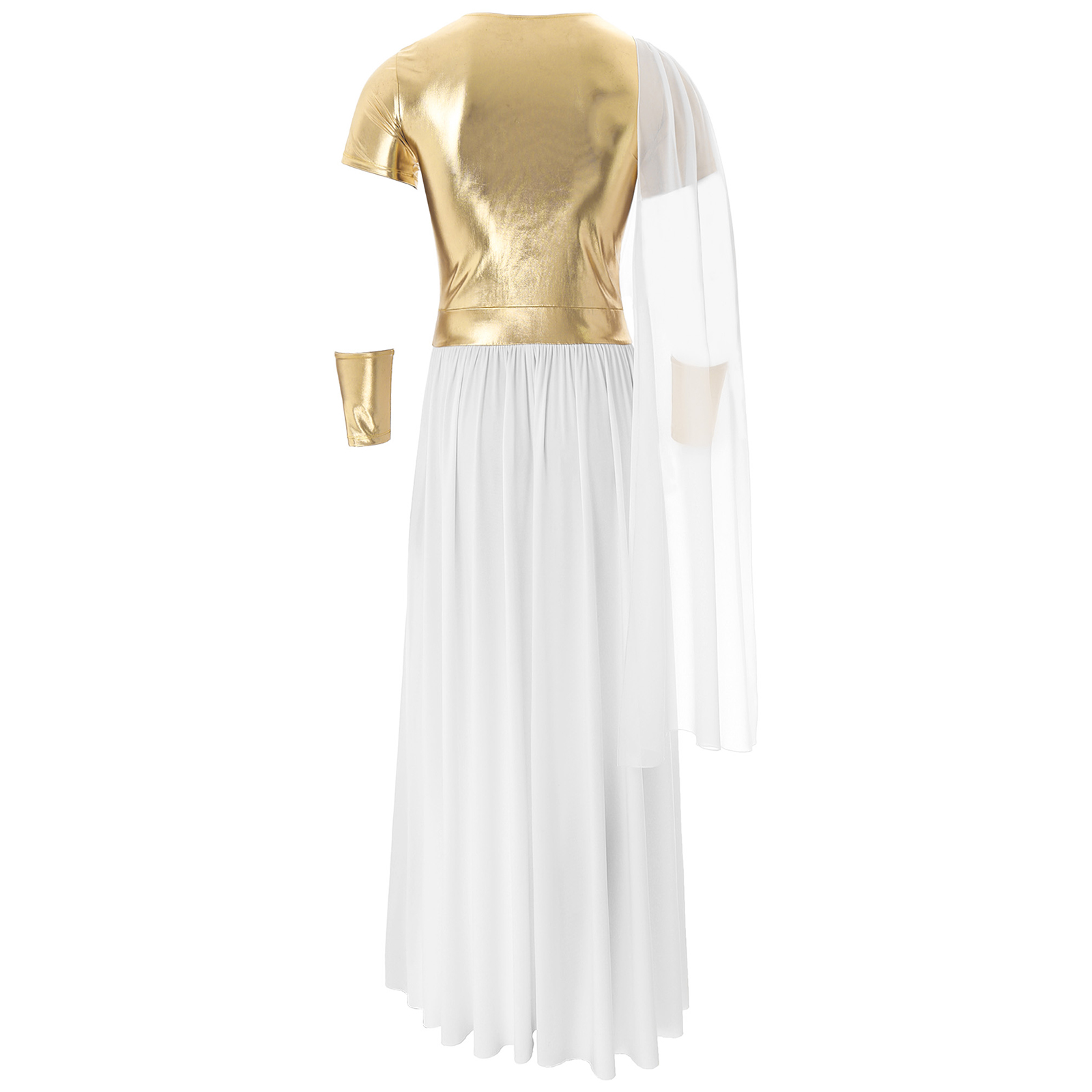 Costumes d'Halloween de Dieu Grec des Prairies pour Hommes, Robe de Jeu de l'Empereur Romain, Tunique D.lique à Manches Courtes, Tenue de ix