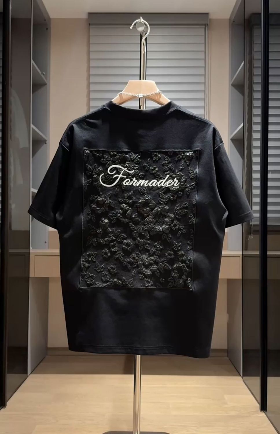 T-shirt d'été pour homme, nouveautés, manches courtes, coton de haute qualité, broderie 3D en relief, jacquard, minimaliste, chic, tee-shirt unisexe