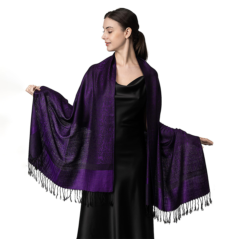 Nouvelle mode tout-match imitation cachemire Pashmina paisley gland écharpe longue écharpe châle pour toutes les saisons