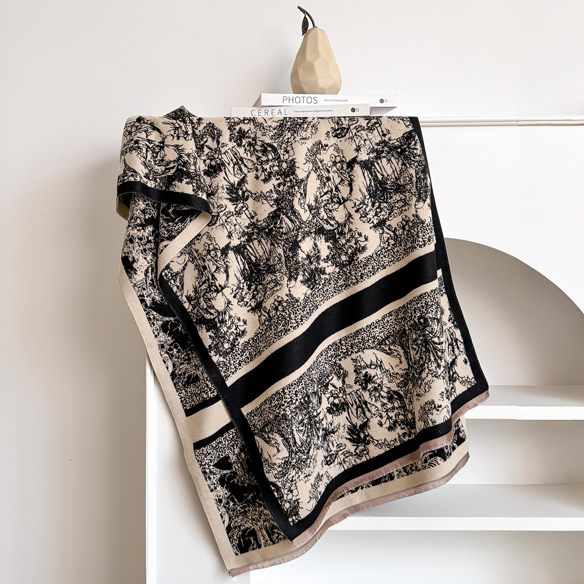 Luxe hiver cachemire écharpe femmes 2025 Design chaud Pashmina couverture Poncho foulards femme châle enveloppes épais Foulard Bufanda