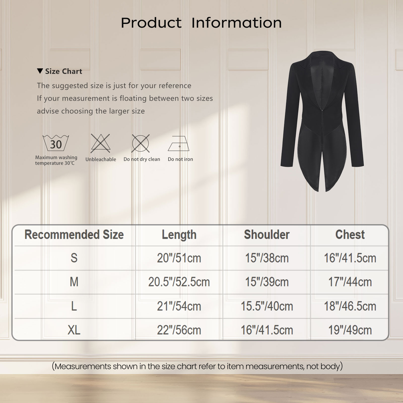 Blazer queue-de-pie vintage pour femme, veste à revers ouverte, manteau de smoking, vêtement d'extérieur, costume de serveuse de cocktail