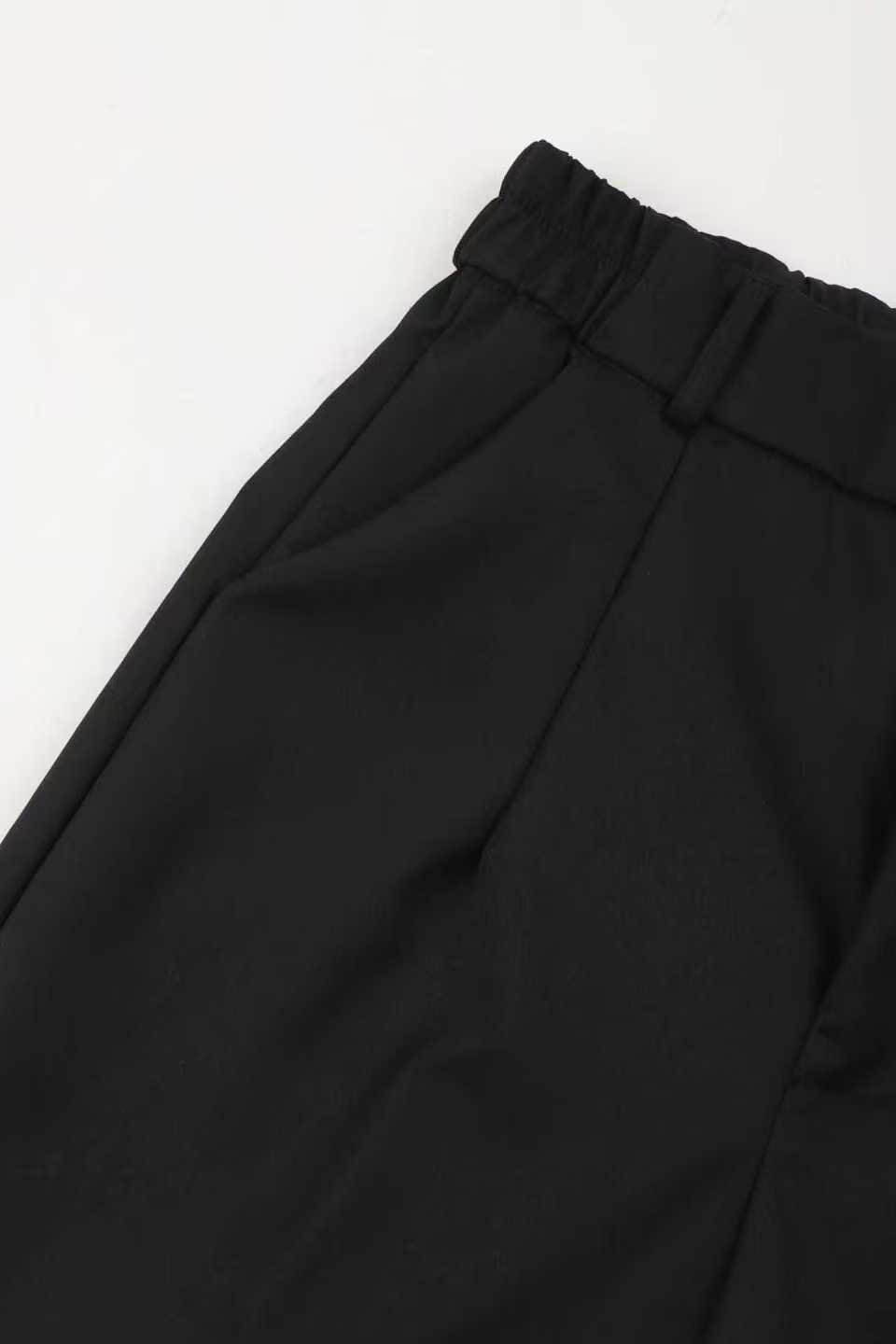 Tenue décontractée et tendance pour femme 2026 – Nouveau style, taille haute, fluide, coupe droite, simple, polyvalente.