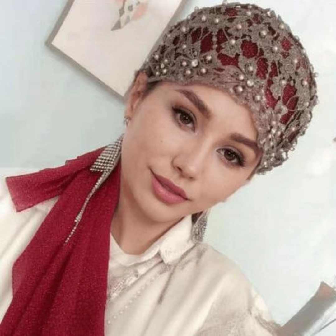 Chapeaux à perles islamiques pour femme, Hijab musulman, Bandeau, Foulard instantané, Hijab, Turban islamique, Bandana élégant