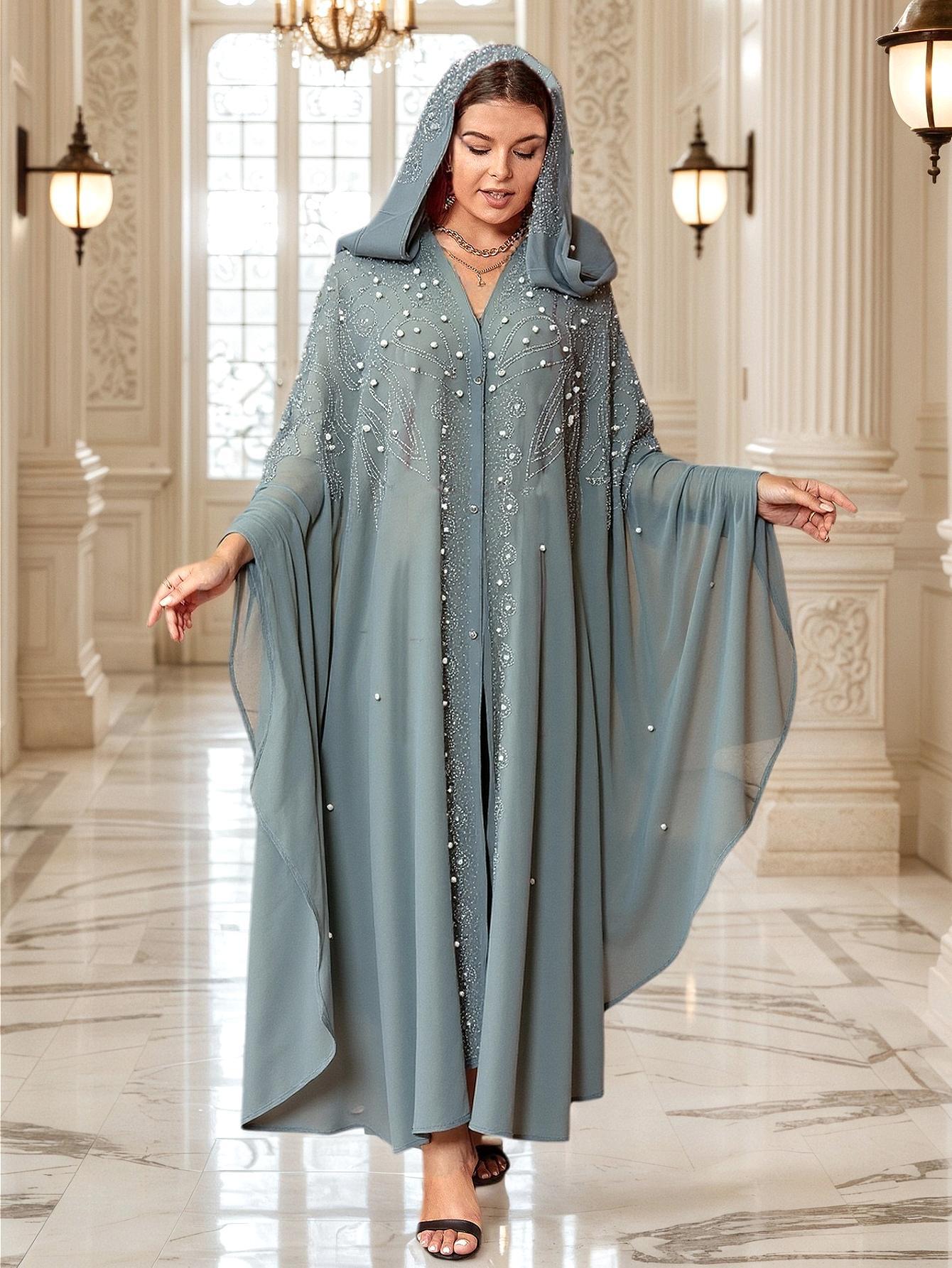 Abayas pour femmes dubaï luxe 2025 Robe de mode musulmane africaine Caftan Marocain robes de soirée Boubou Robe Djellaba Femme