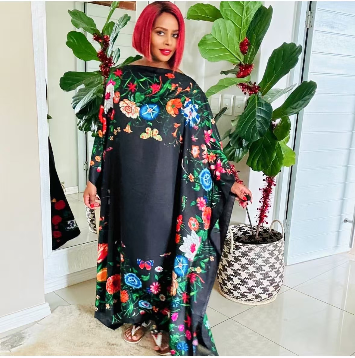 Robe maxi caftan imprimé sergé du moyen-orient, longue robe musulmane élégante, blogueur africain, designer adt abaya, été