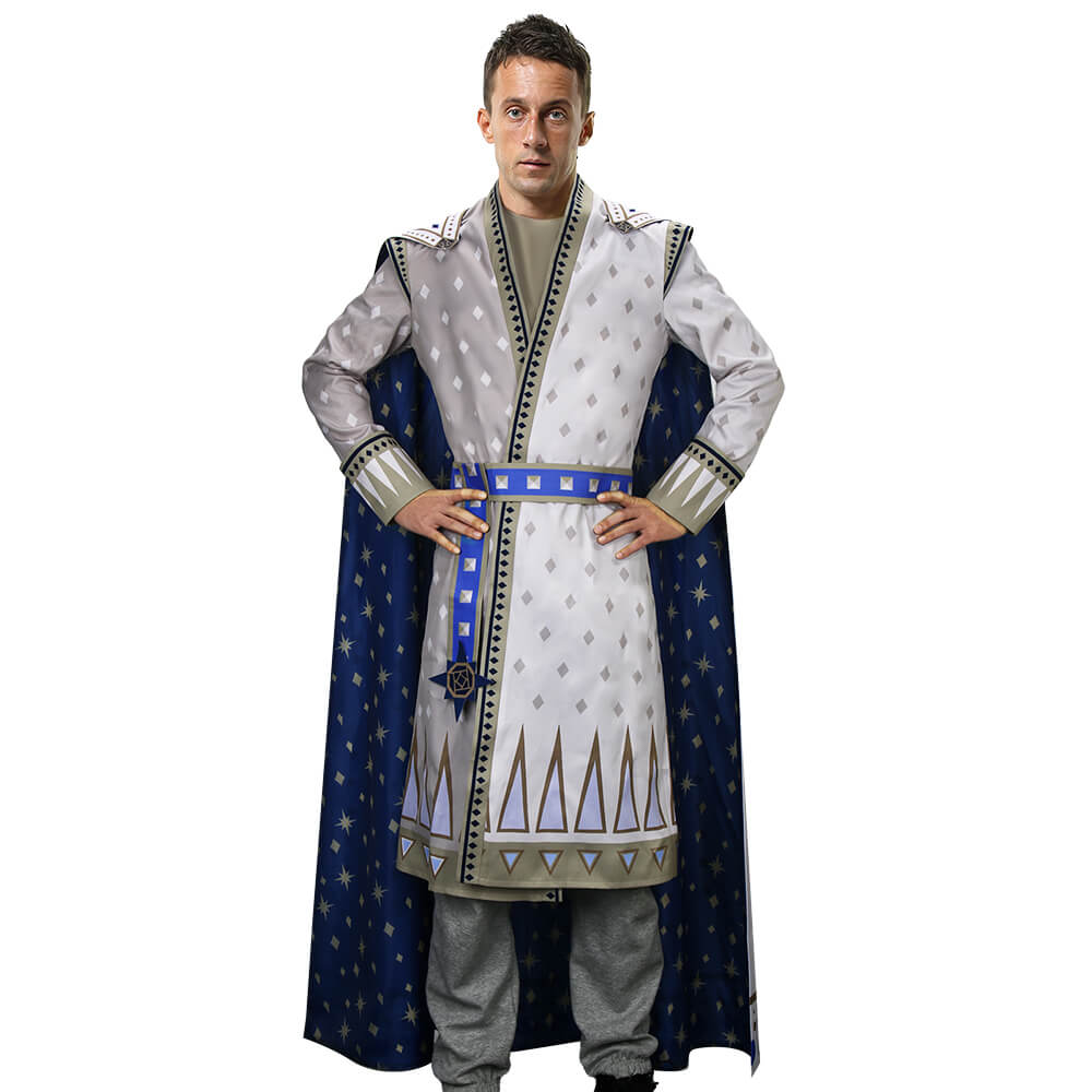 Robe King Magnifico, Costume de Cosplay, tenues d'halloween, Costume de fête de noël pour hommes