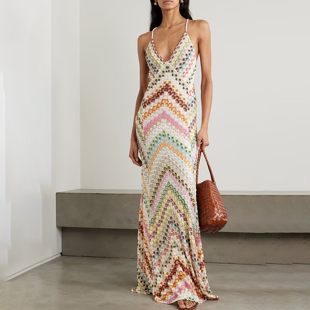 Robe de plage pour femme 2026, Kaftan à manches longues, Tunique de plage, Paréo long, Cache-maillot de bain, Robe d'été, Vêtements de plage