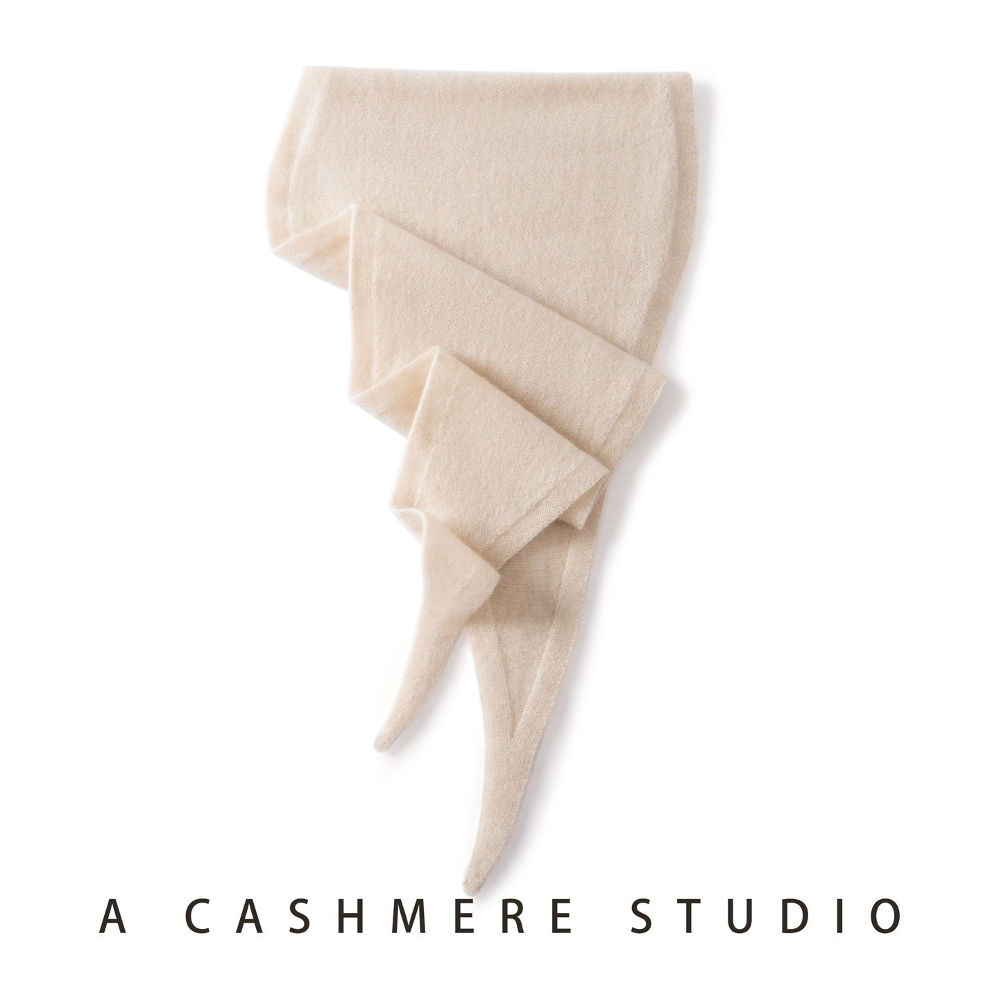 Écharpe 100% en cachemire pour femme, de haute qualité, triangulaire, couleur unie, tricotée, chaude et douce, nouvelle collection 2025, automne et hiver