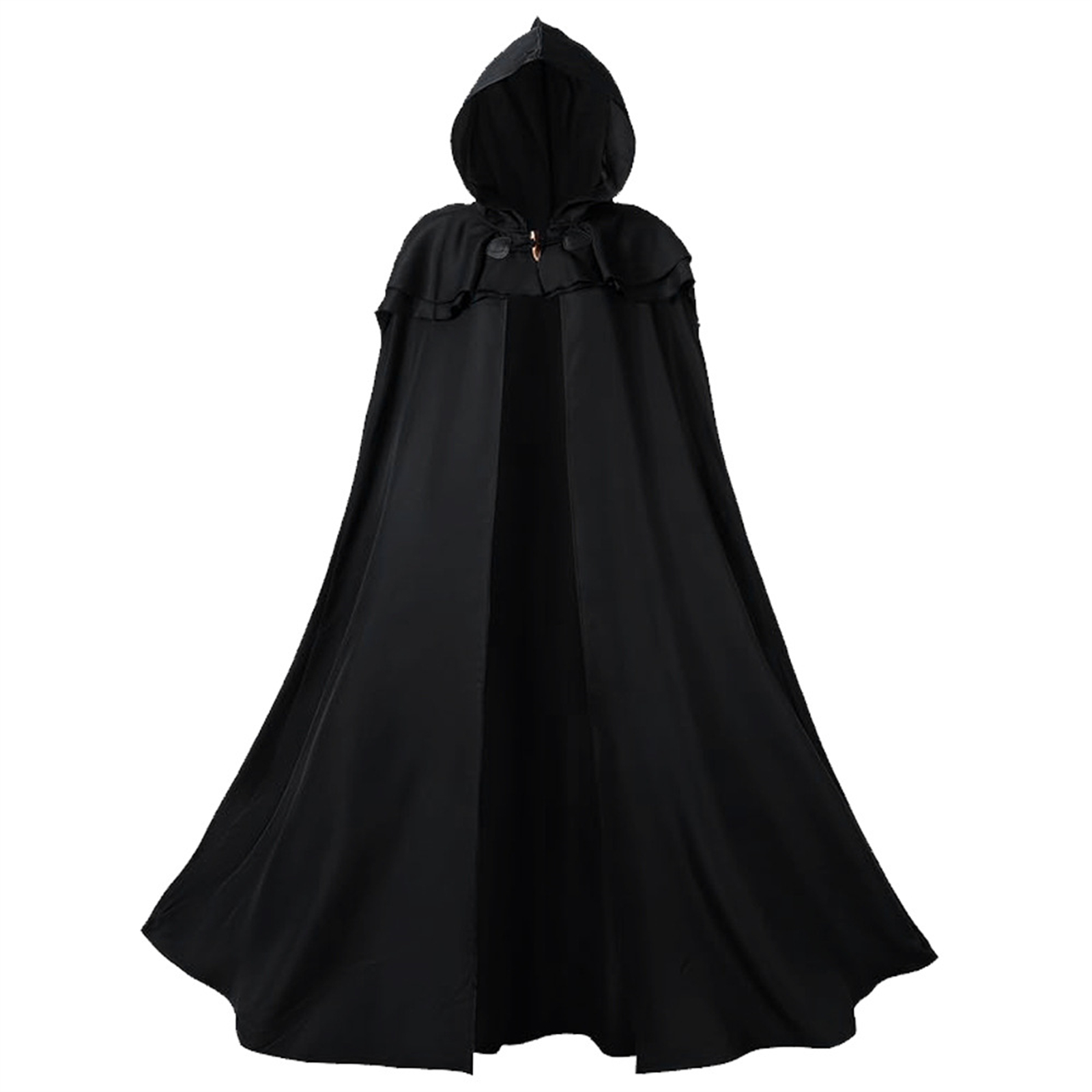 Cape Renaissance à capuche pour hommes et femmes, Cape médiévale pour adultes, Cape Viking pour fête d'halloween