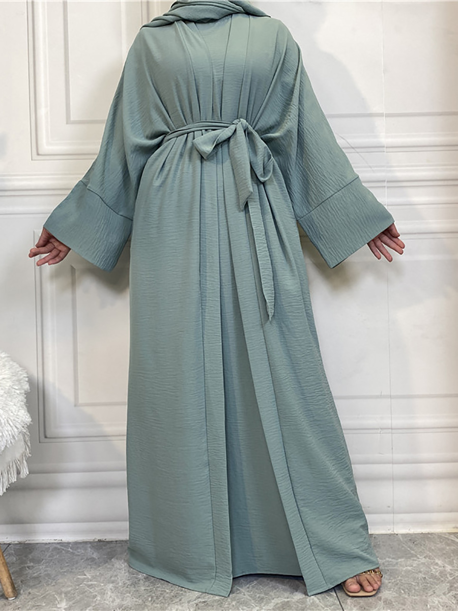 Abayas modestes pour femmes ensembles musulmans turquie caftan Islam vêtements Ramadan Ensembles musulmans Caftan Marocain Femme Hijab Robe