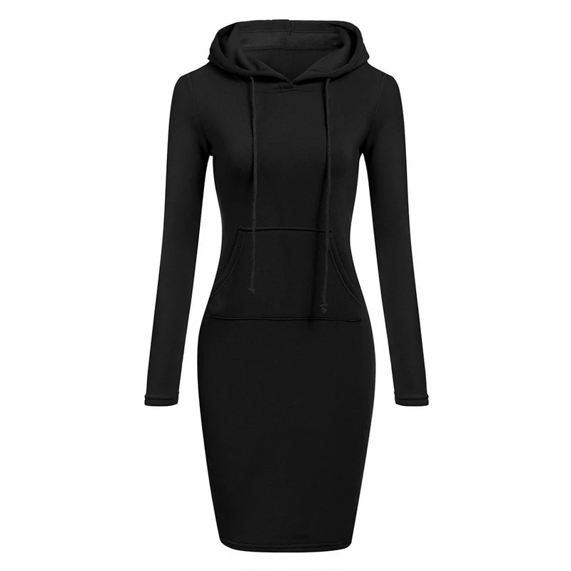 Tenue d'automne pour femme, robes à capuche, sweat à capuche, style sweat-shirt, hauts pour femme, vêtements pour dames