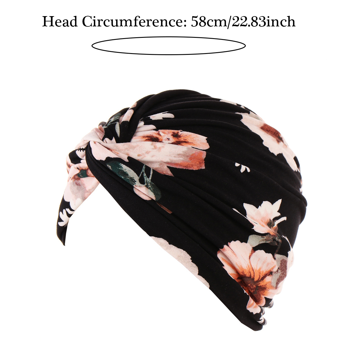 Bonnet de chimio indien imprimé pour femmes, Hijab, tendance, nœud torsadé contre le Cancer, perte de cheveux, Turban musulman pour couvre-chef