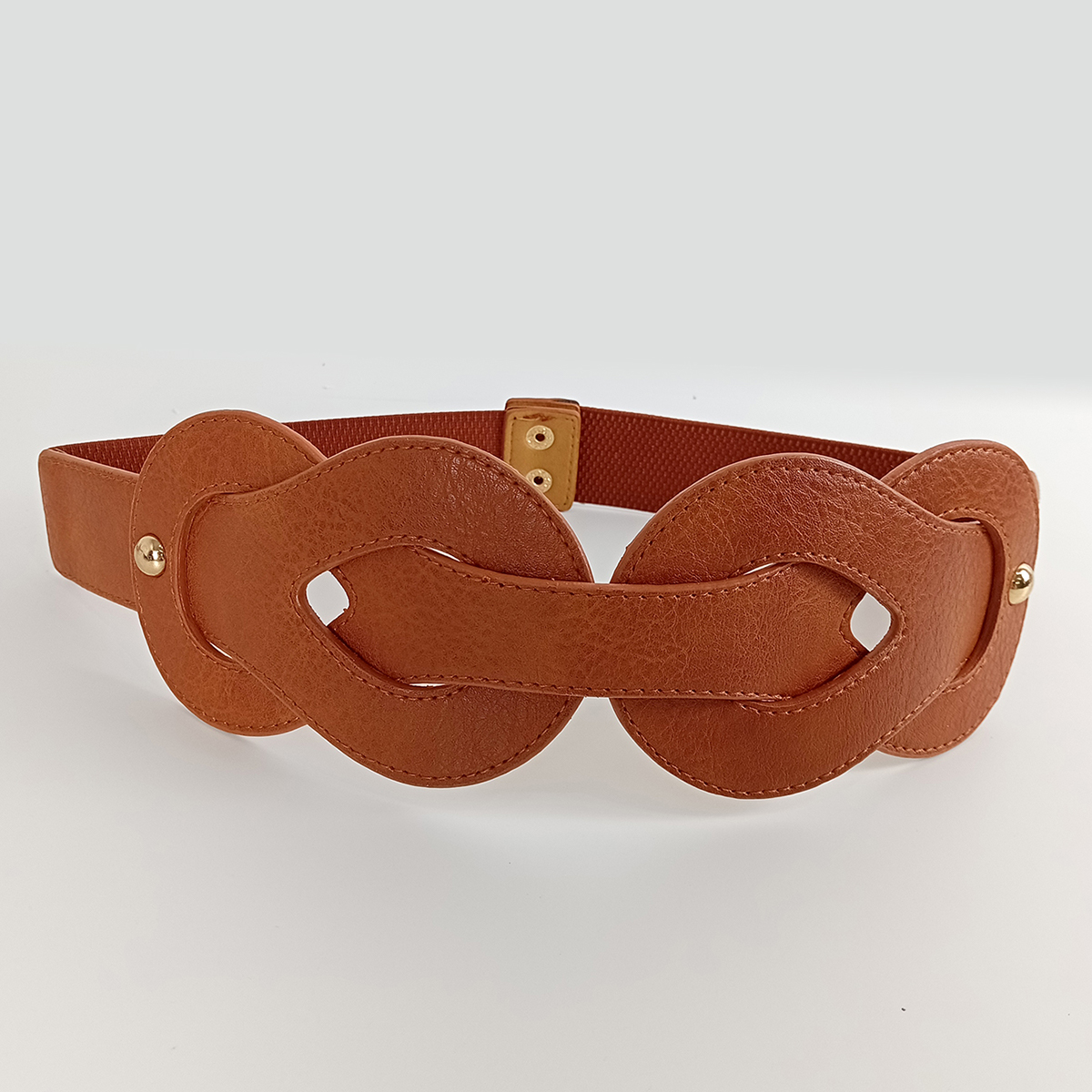 Cummerbunds de créateur vintage pour femmes, ceinture corset élastique, ceinture noire, ceinture marron pour robe, haute qualité, environnement