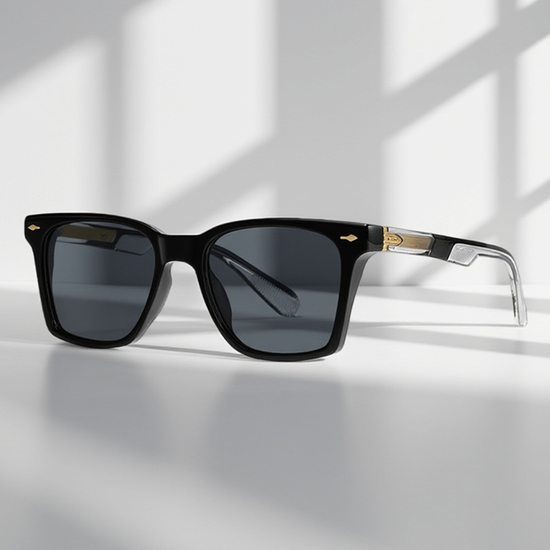 Lunettes de soleil carrées de luxe pour hommes et femmes, rétro, pour affaires, pour la conduite quotidienne, les voyages, UV400