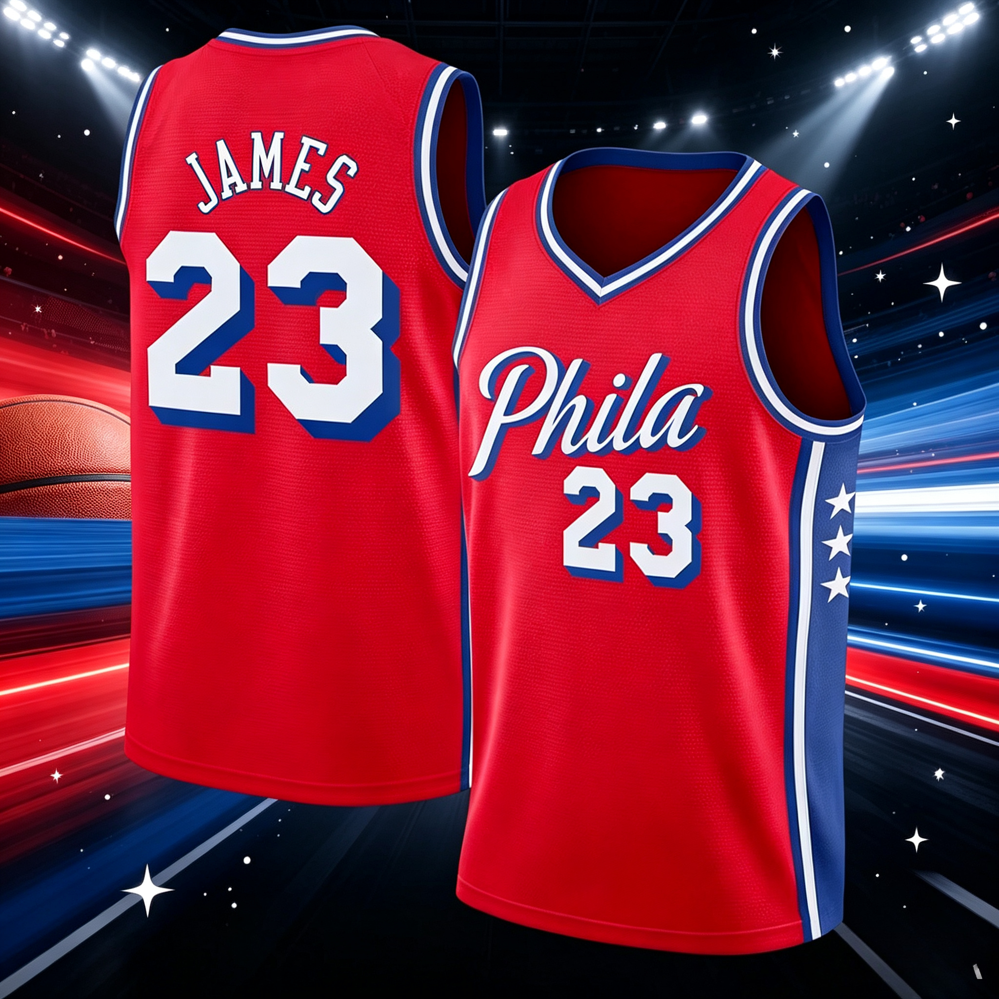 Maillot de basket-ball James 23 2026 – Débardeur sportif classique rétro sans manches en maille respirante – Uniforme d'entraînement pour fans – Gilet de basket-ball