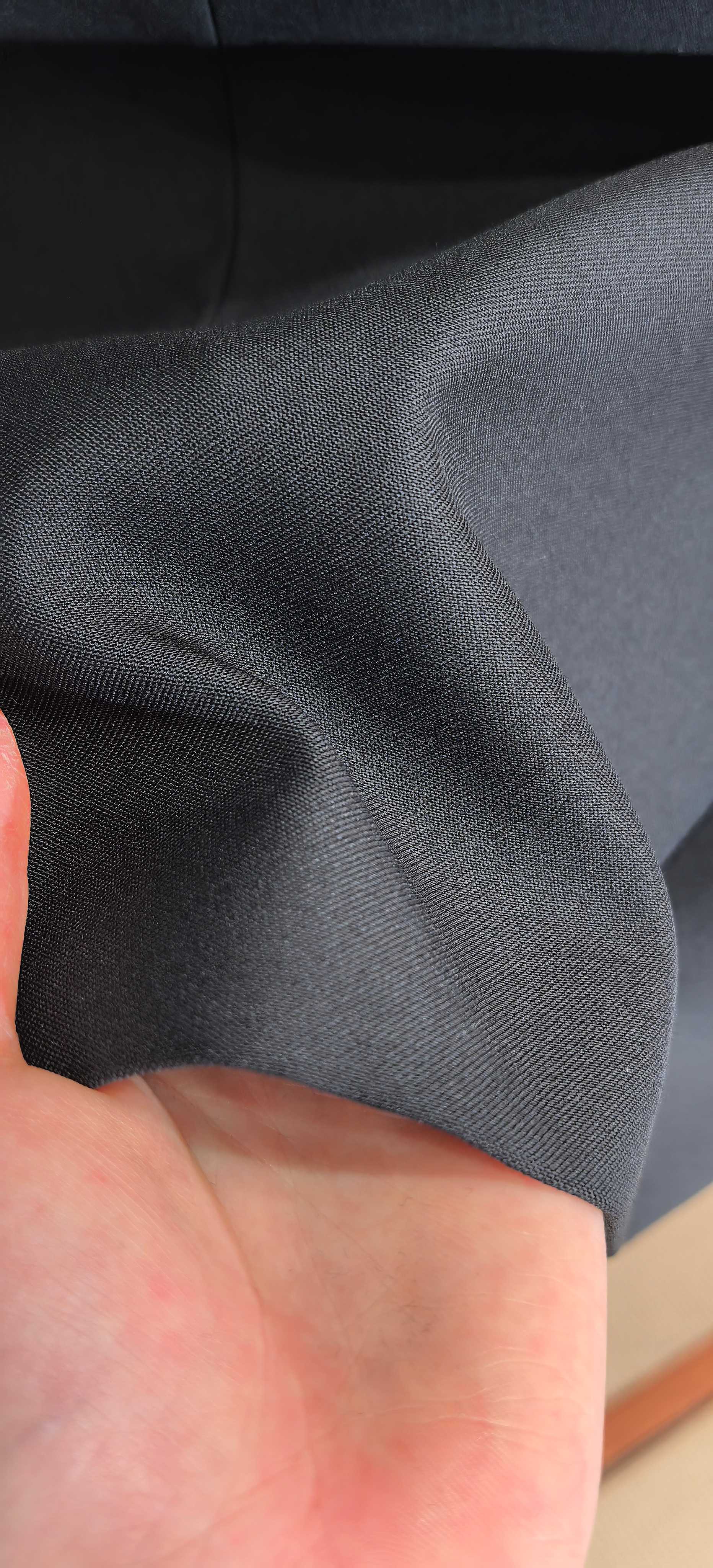 Nouveauté printemps 26 : Blazer en laine mélangée avec col en soie pour femme