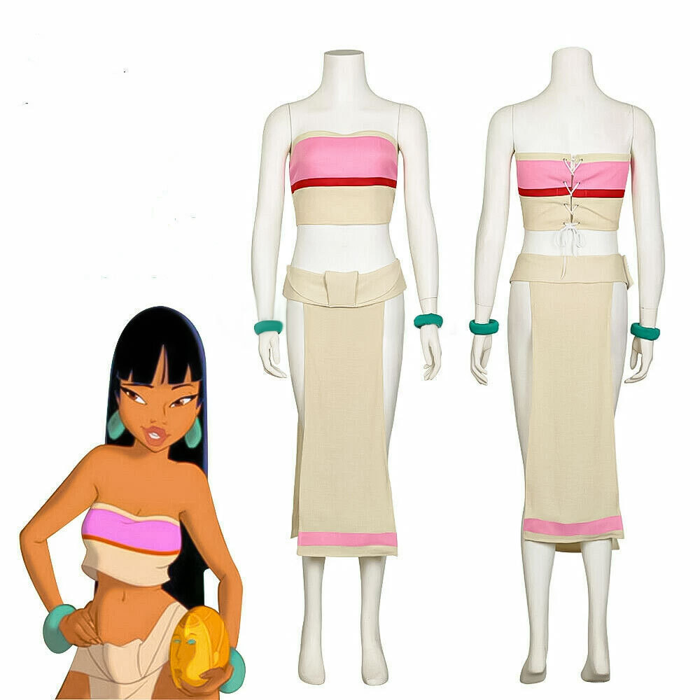 Costume de Cosplay El Dorado Chel, jupe, tenue de chasse au trésor légendaire pour filles, pour fête d'halloween, pour femmes adultes