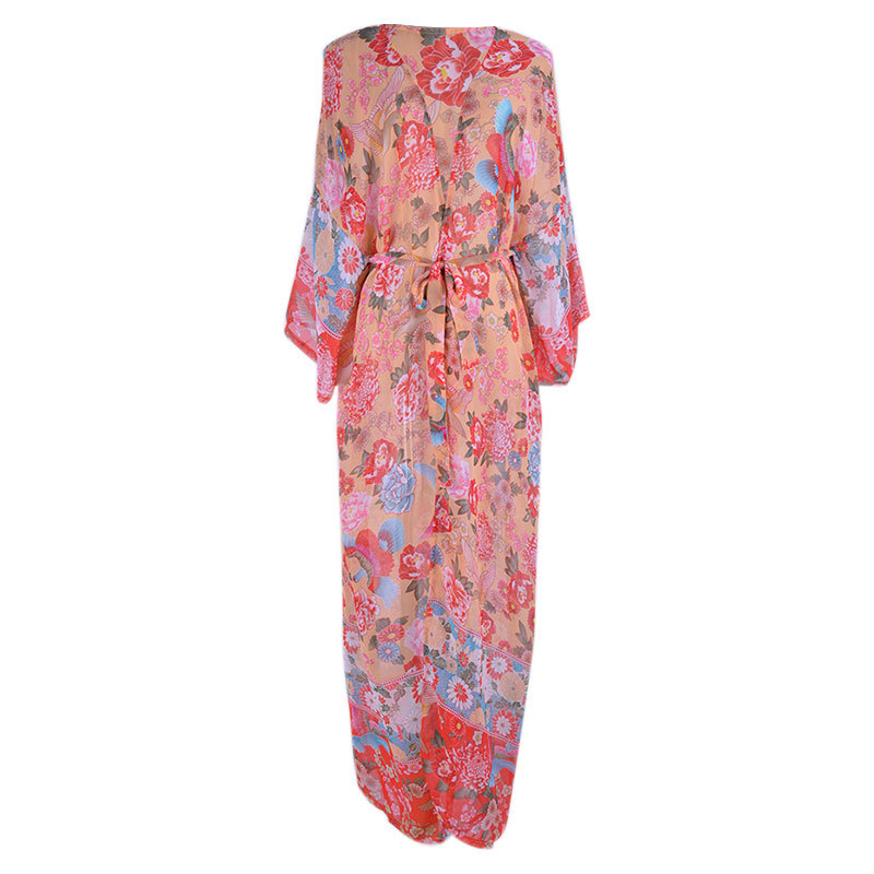 Cardigan ample en mousseline pour femme, style décontracté et élégant, protection solaire, idéal pour la plage, best-seller FF6668