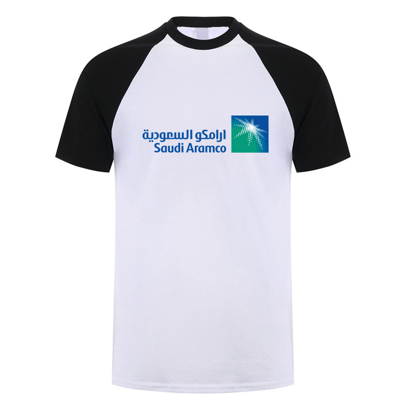 Saudi Aramco T Shirt Hommes Coton Économie À Manches Courtes Cadeau Unisexe Y-Tee Homme Vêtements LH-581