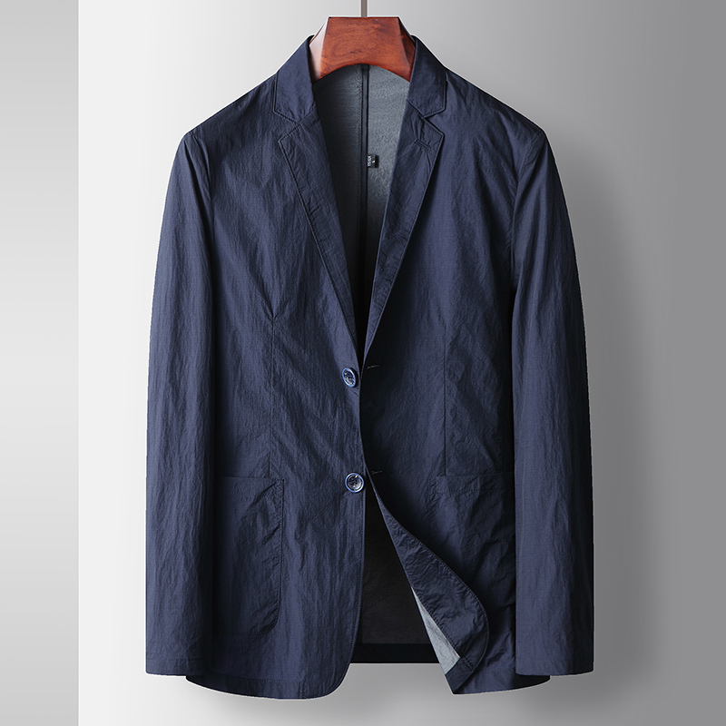Manteaux décontractés pour hommes, vêtements pour hommes, blazer à la mode, costume de loisirs, vestes de printemps et d'automne, Cardigan Slim, vêtements d'affaires pour hommes