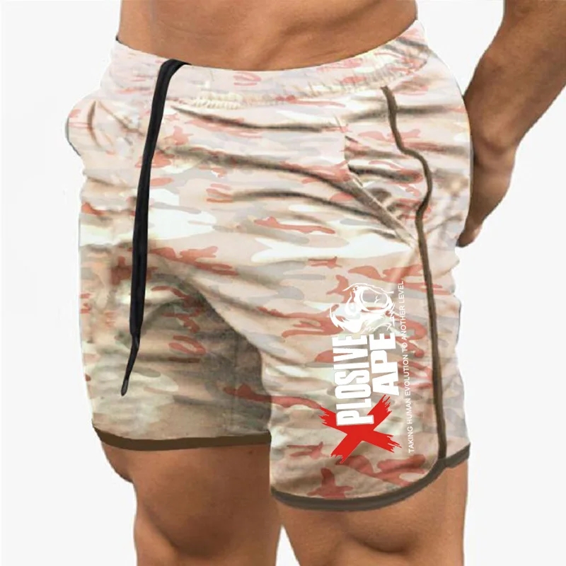 Shorts de jogging à séchage rapide pour hommes, pantalons courts de jogging, sports de course, entraînement de fitness, objectifs de gym, été