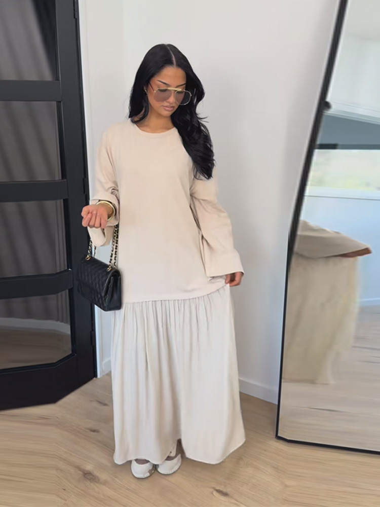 Ensemble chemise à revers à manches courtes et pantalon uni à coupe droite ample avec poches, tenue décontractée quotidienne pour femme, collection Printemps 2026