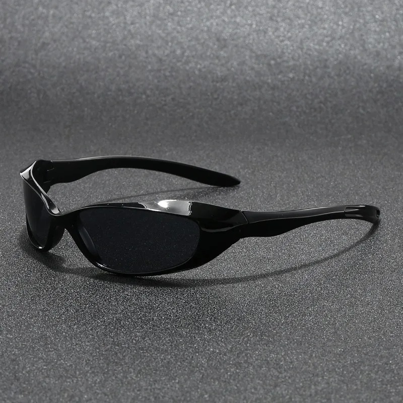 Lunettes de soleil de sport UV400 anti-reflets, monture complète, pour cyclisme et pêche en extérieur, construction robuste, pour femmes et hommes
