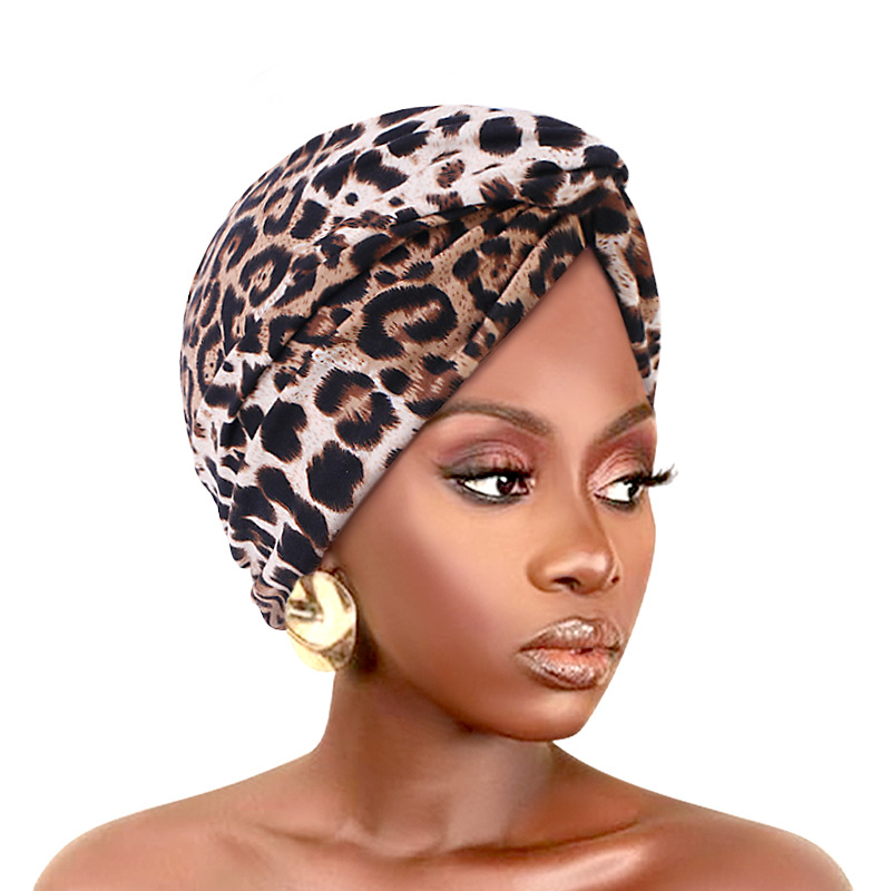 Mode femmes imprimé croix torsion Turban casquette pour femmes bandeau indien chapeau africain bandeau dame cheveux accessoire Turbante Mejur
