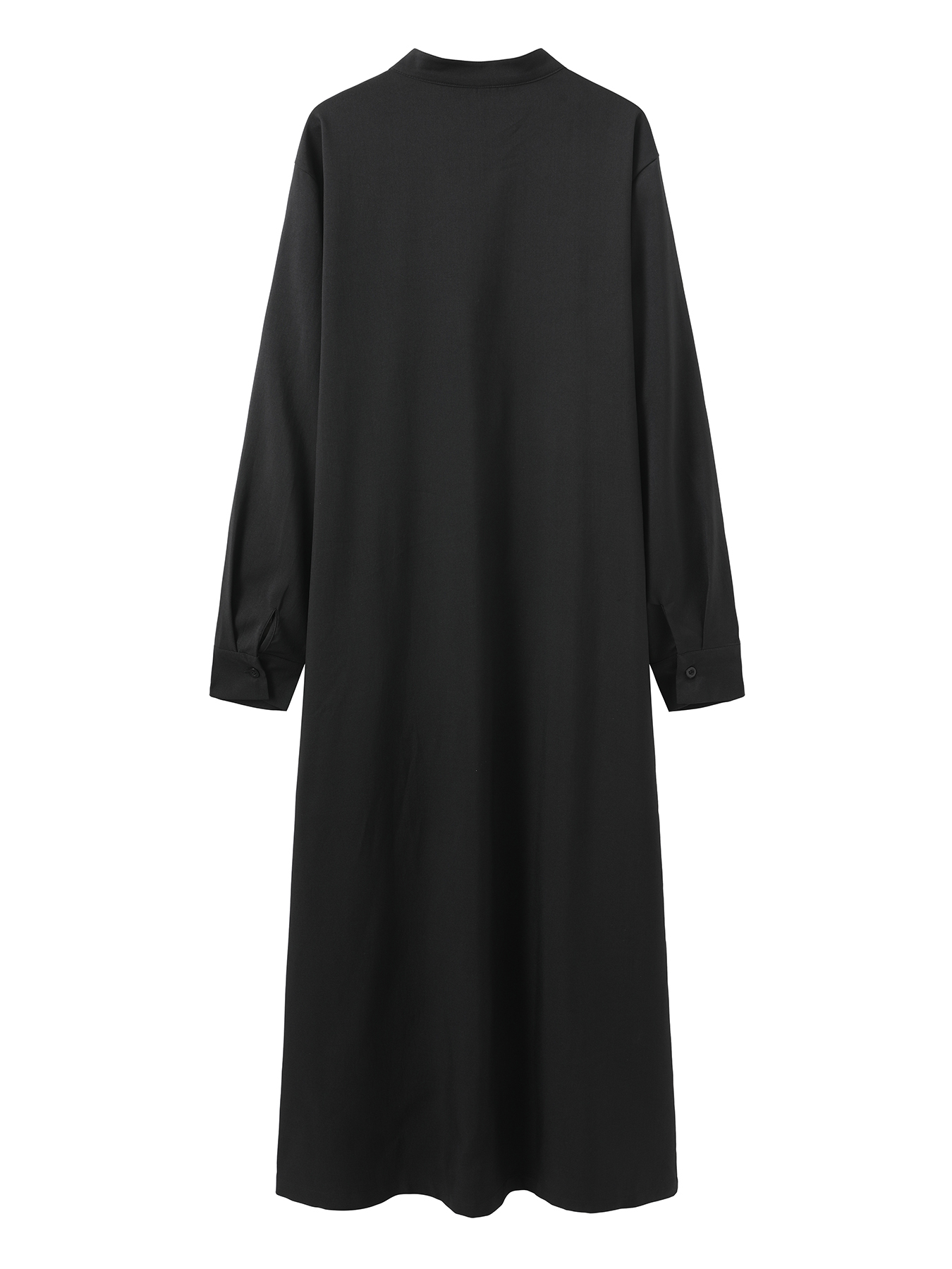 Qamis formel pour hommes musulmans, à manches longues, couleur unie, coupe ample, style traditionnel islamique, Kaftan, tenue ethnique arabe pour festivals