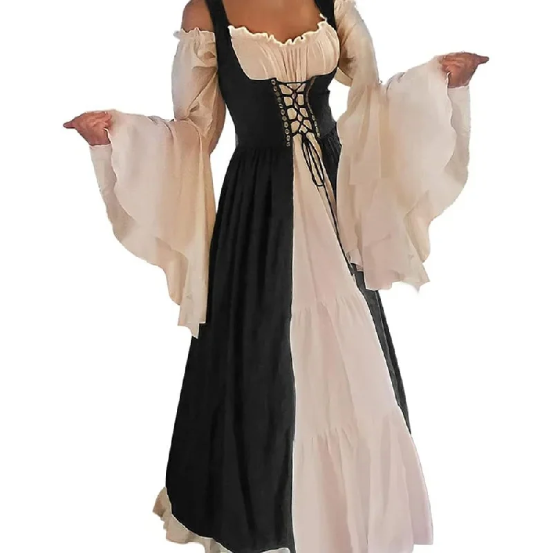 Cosplay femmes médiévale Renaissance Costume Cosplay sur Costume robe gilet Victoria princesse Steam Punk sangle grande taille