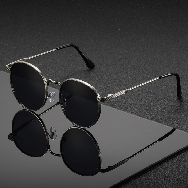 Lunettes de soleil noires ovales à petite monture, classiques, élégantes, accessoires d'extérieur, accessoires de plage, unisexes, 1 pièce