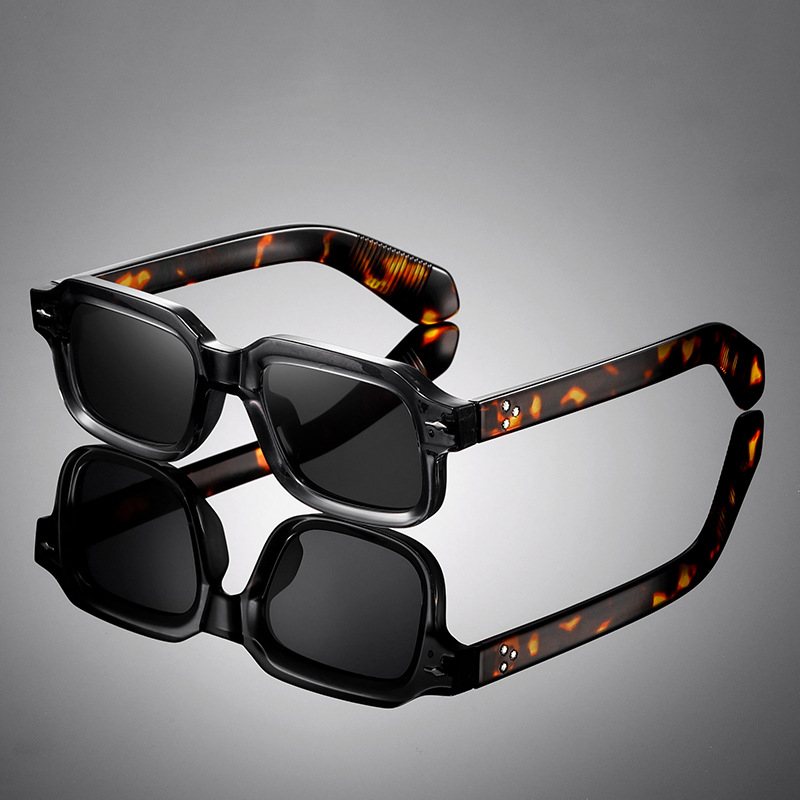 UVLAIK 2026 Lunettes de soleil vintage pour femmes et hommes, de marque, de créateur, irrégulières, style INS, protection UV400