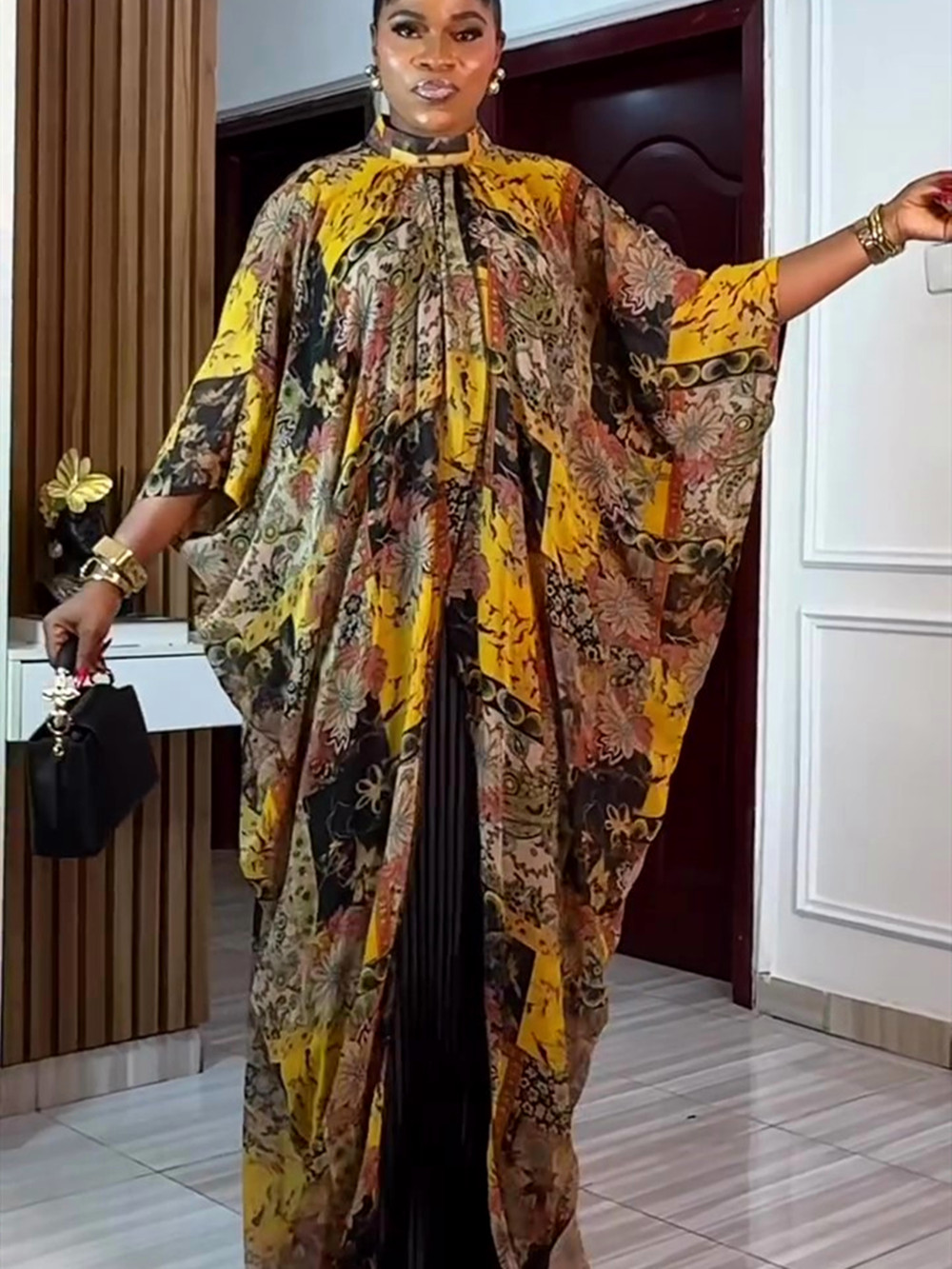 Ensembles de 2 pièces pour femmes, vêtements africains, tenue imprimée Dashiki Ankara, robes de fête de mariage grande taille, kaftan, robe en mousseline de soie, tenues boubou